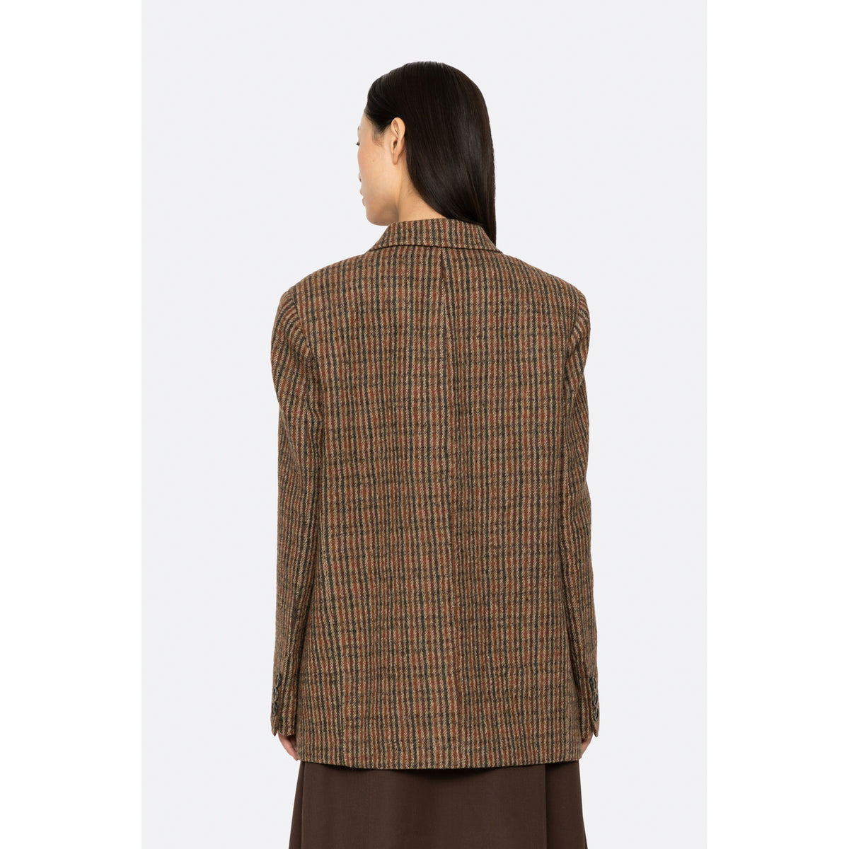 Sea New York Julia Plaid Wool Blazer