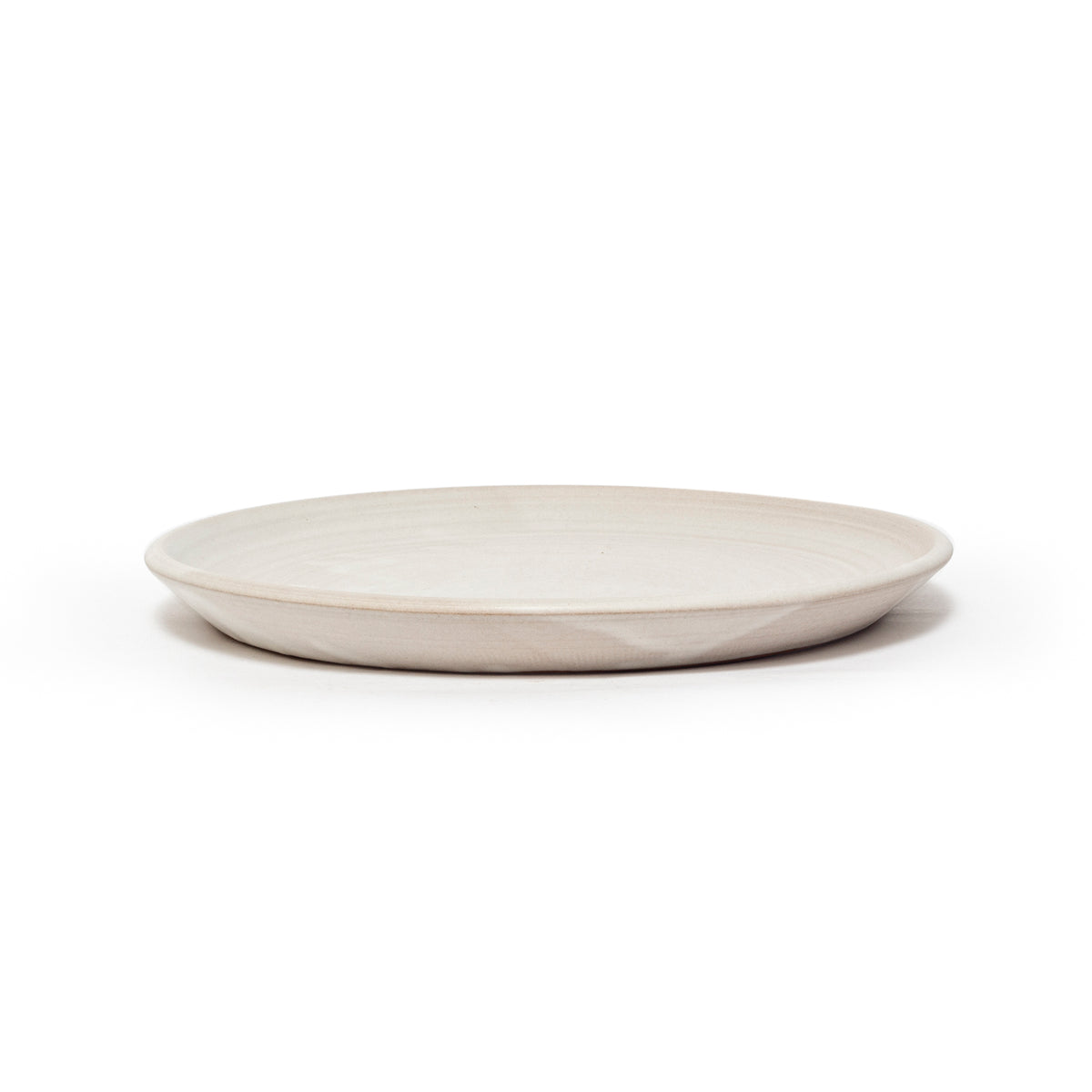 Settle Ceramics Horizon Plate Blanca