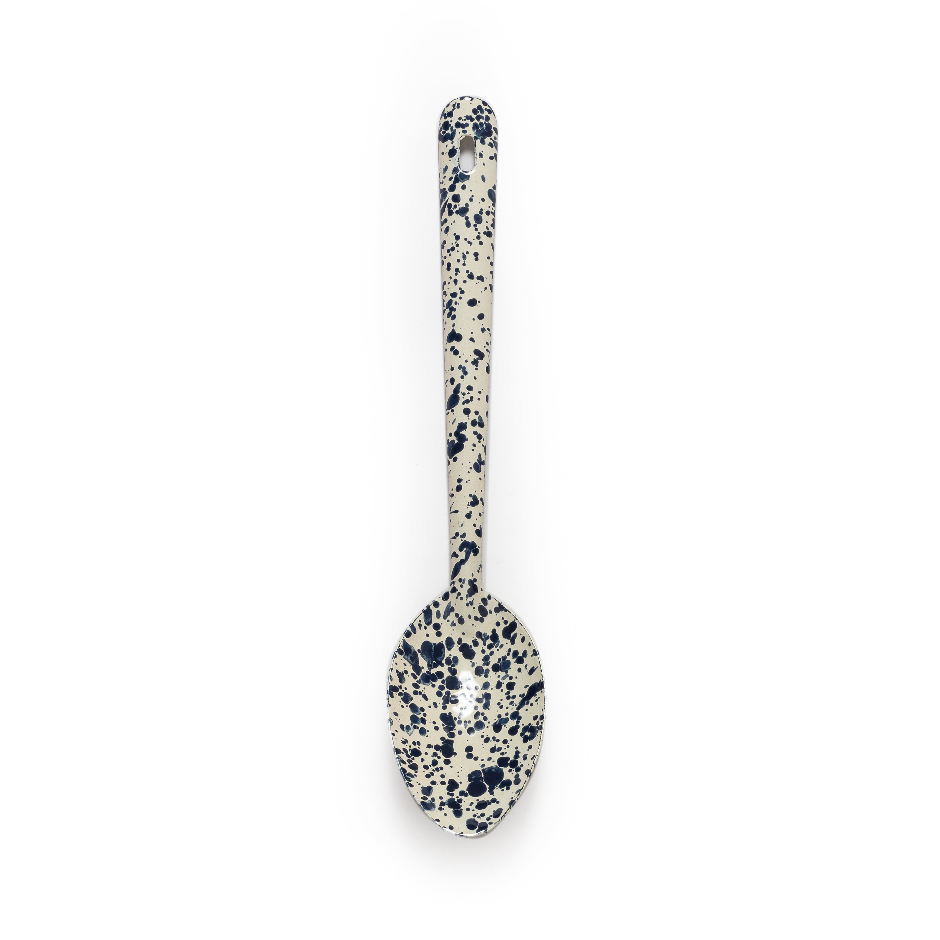 Splatter Enamel Serving Spoon