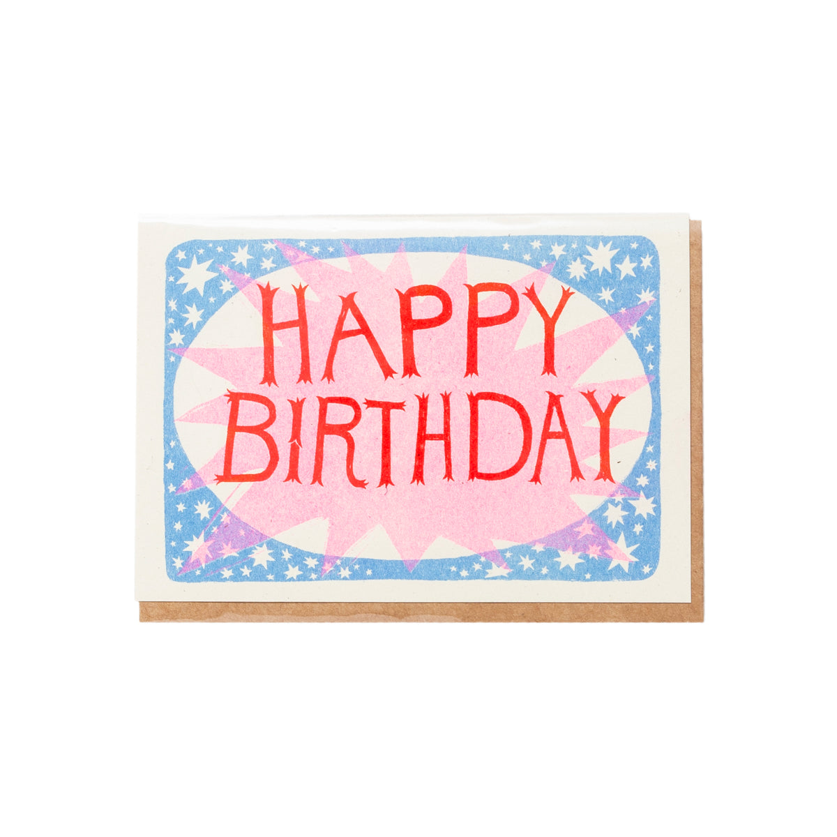 Starburst Birthday Card