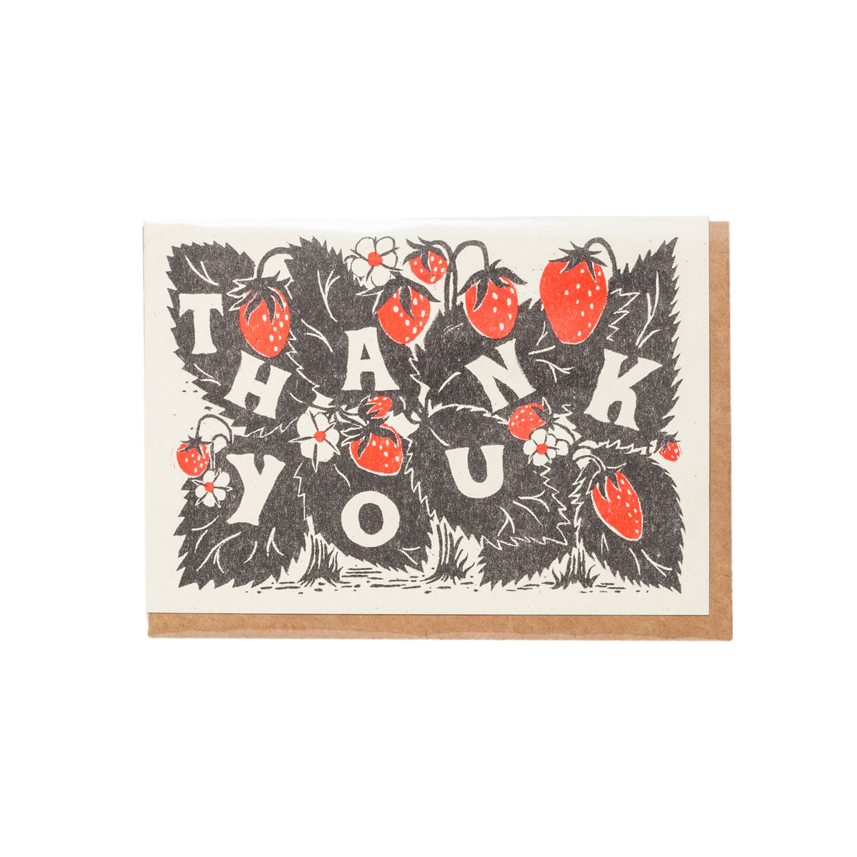 Strawberry Thank You Card