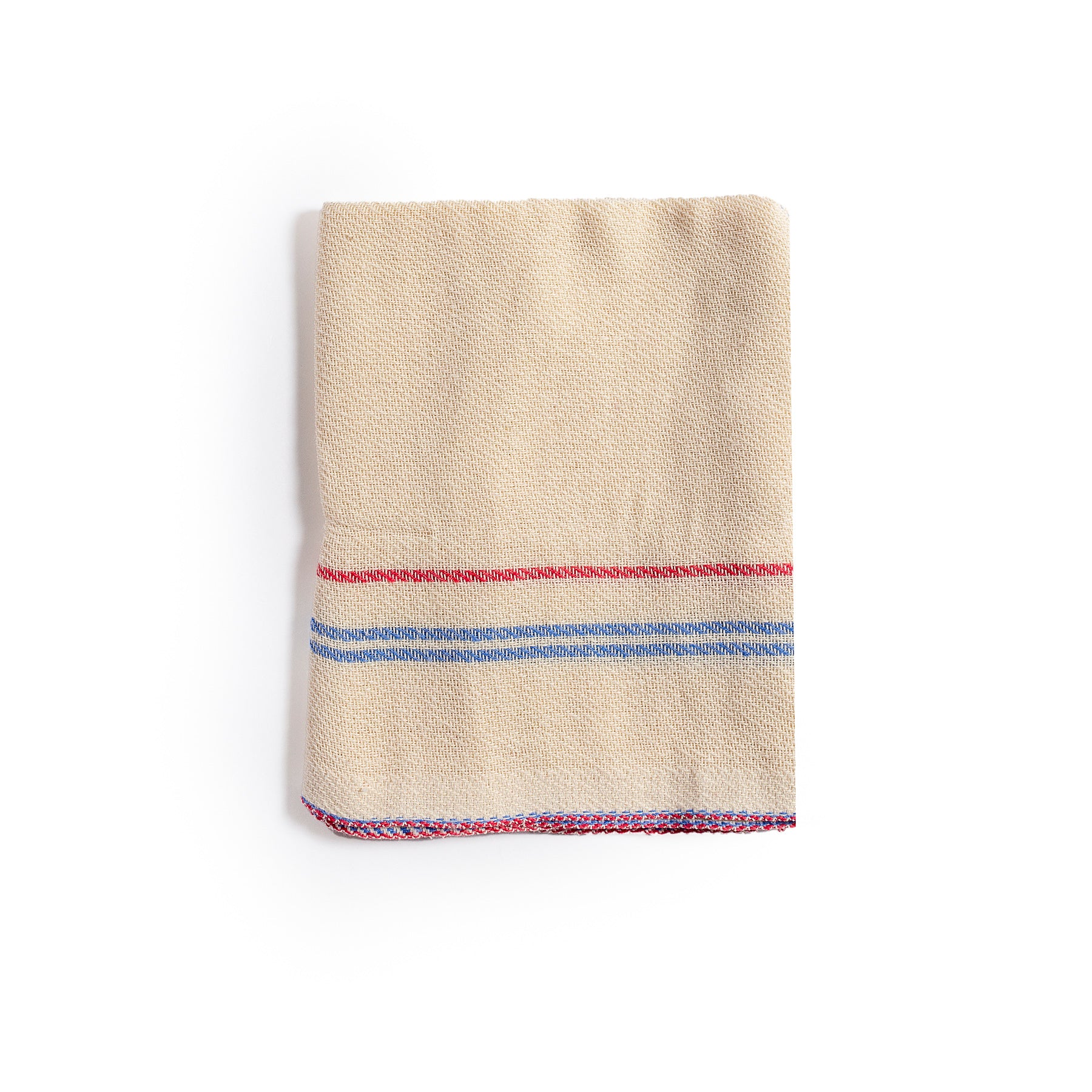 Blue and Red Stripe Cleaning Cloth