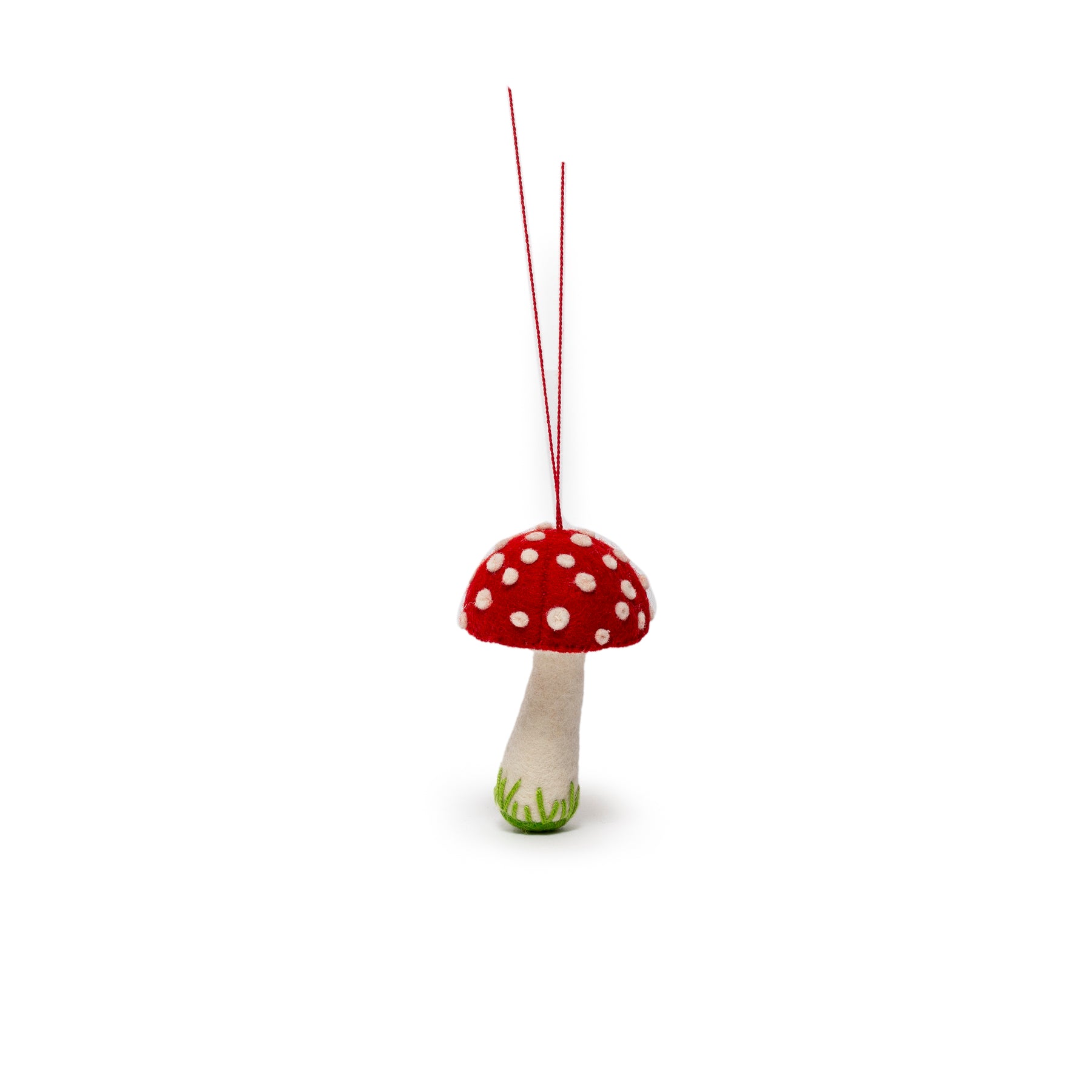 Tall Mushroom Ornament