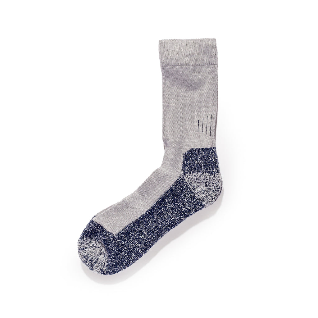 Thunders Love Outdoor Lambswool Hiking Socks in Grey and Navy
