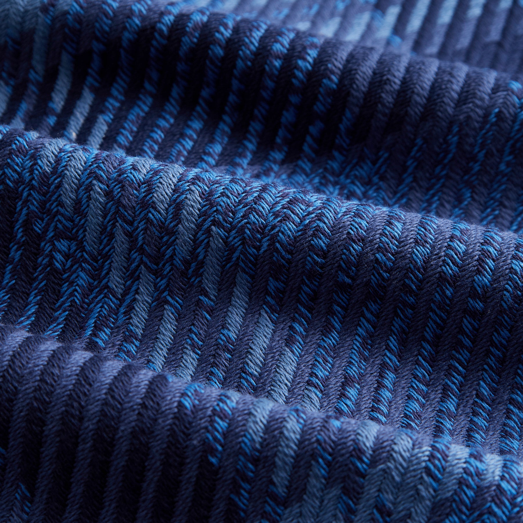 Portuguese Flannel Upper Blue Cotton Overshirt