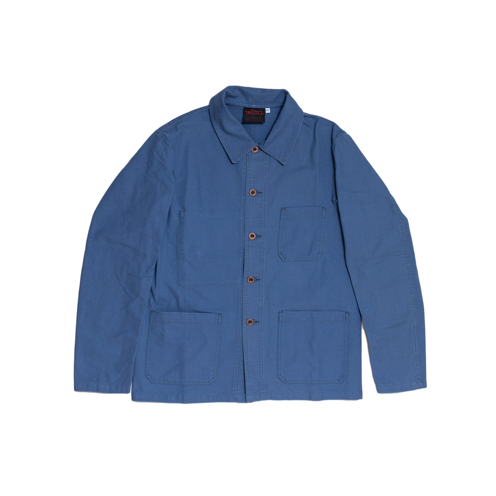 Vetra Brand Blue Chore Coat.