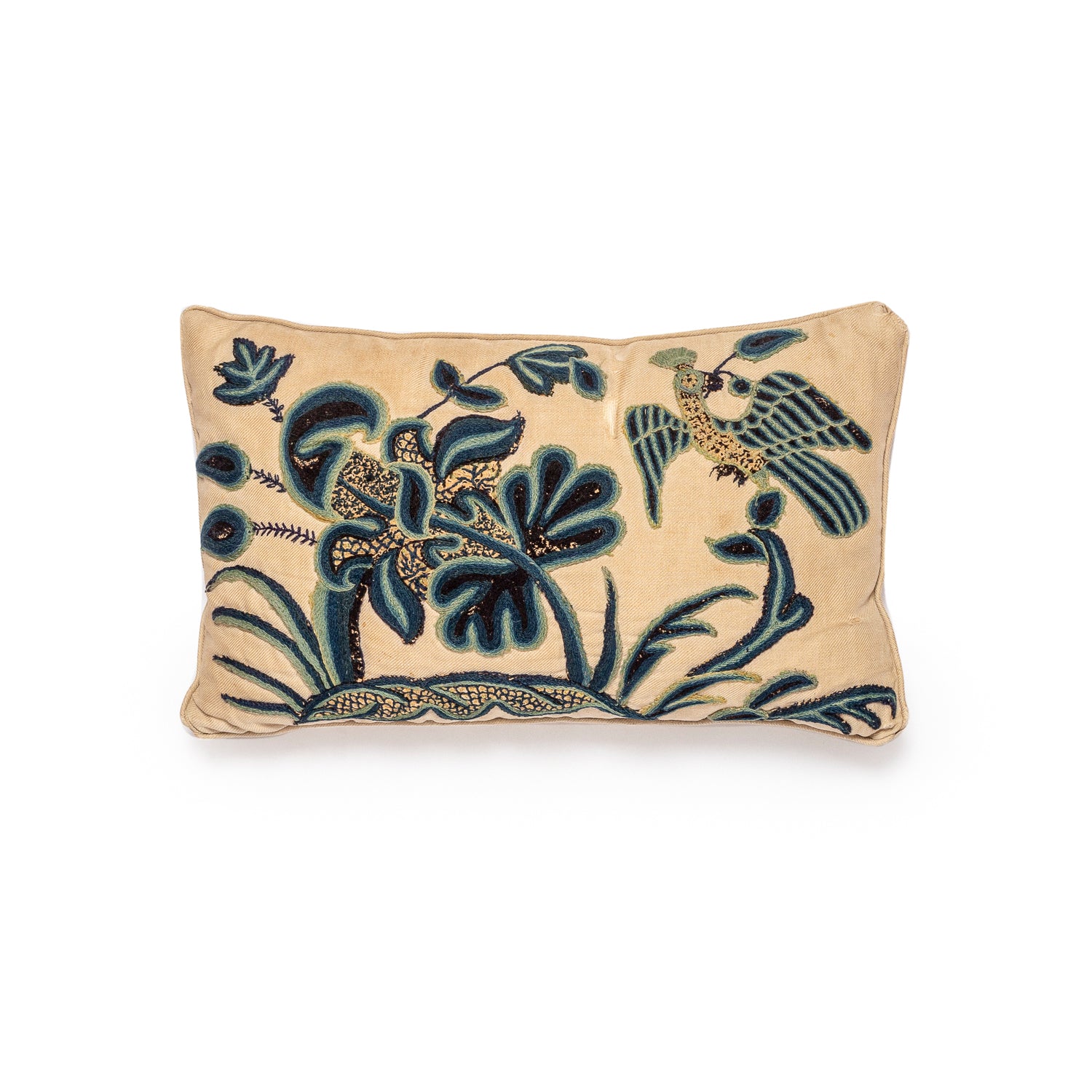 Winslow Antiques Crewel Pillow