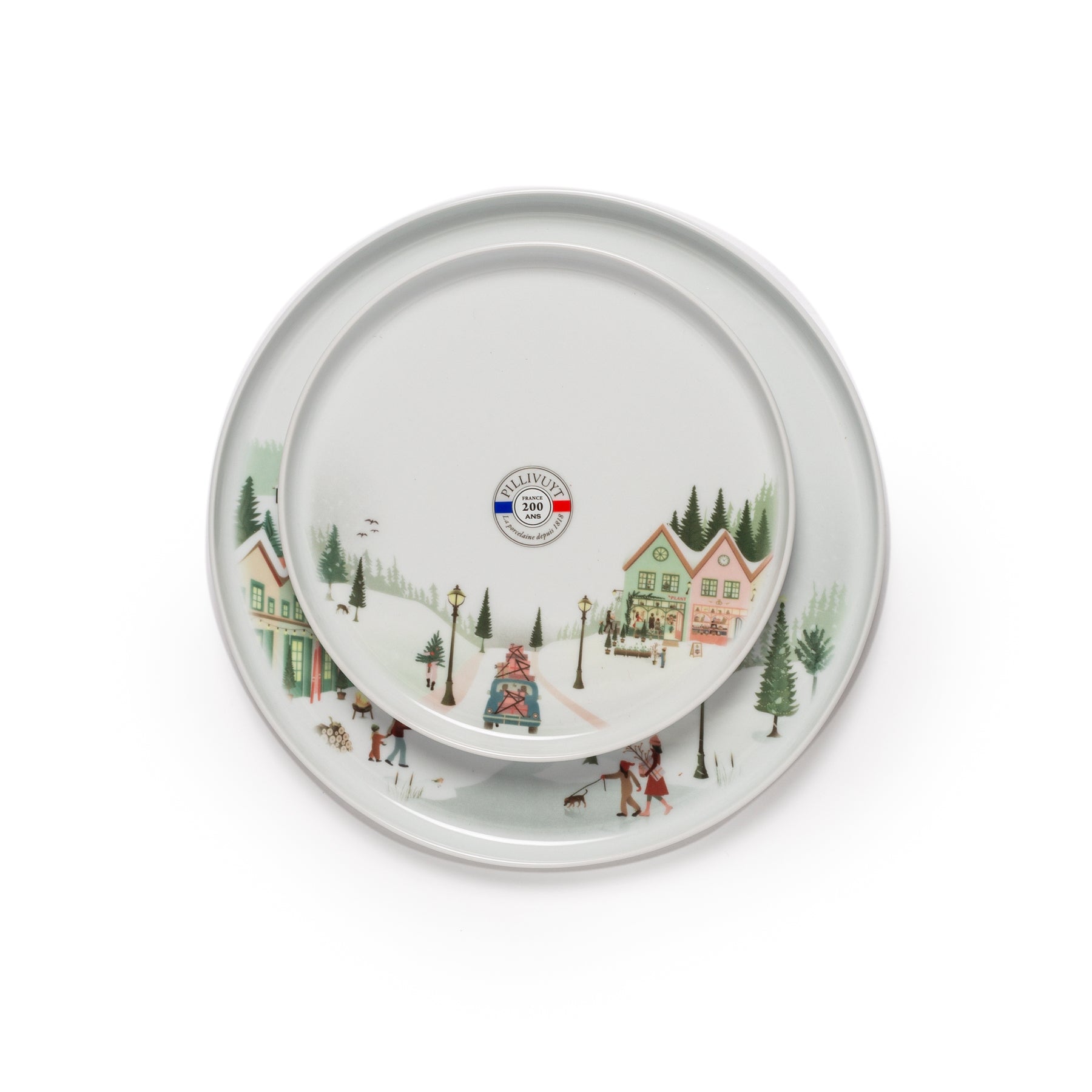 Winter Decor Toulouse Plate