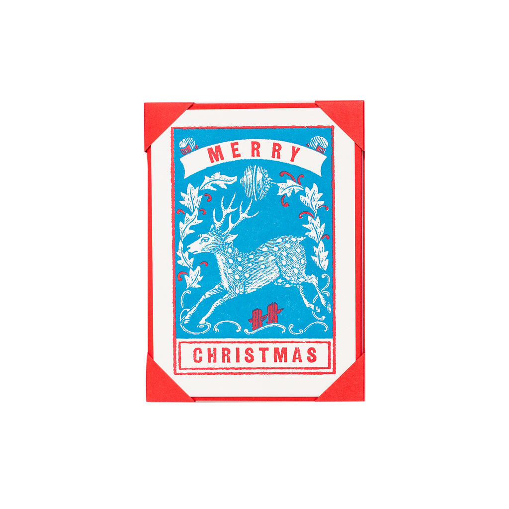 Christmas Stag Card Set