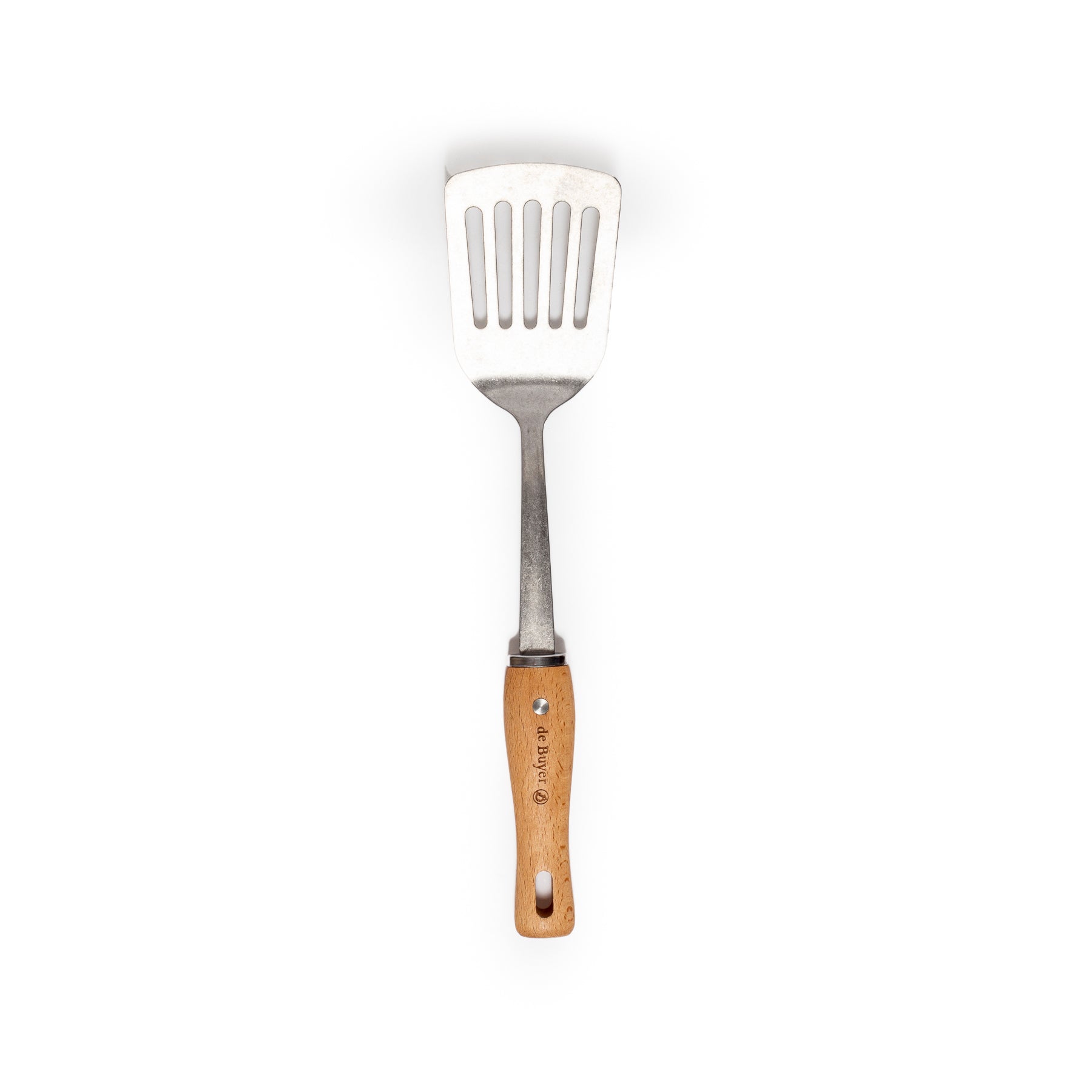 de Buyer B BOIS Slotted Spatula - Thumbnail 2