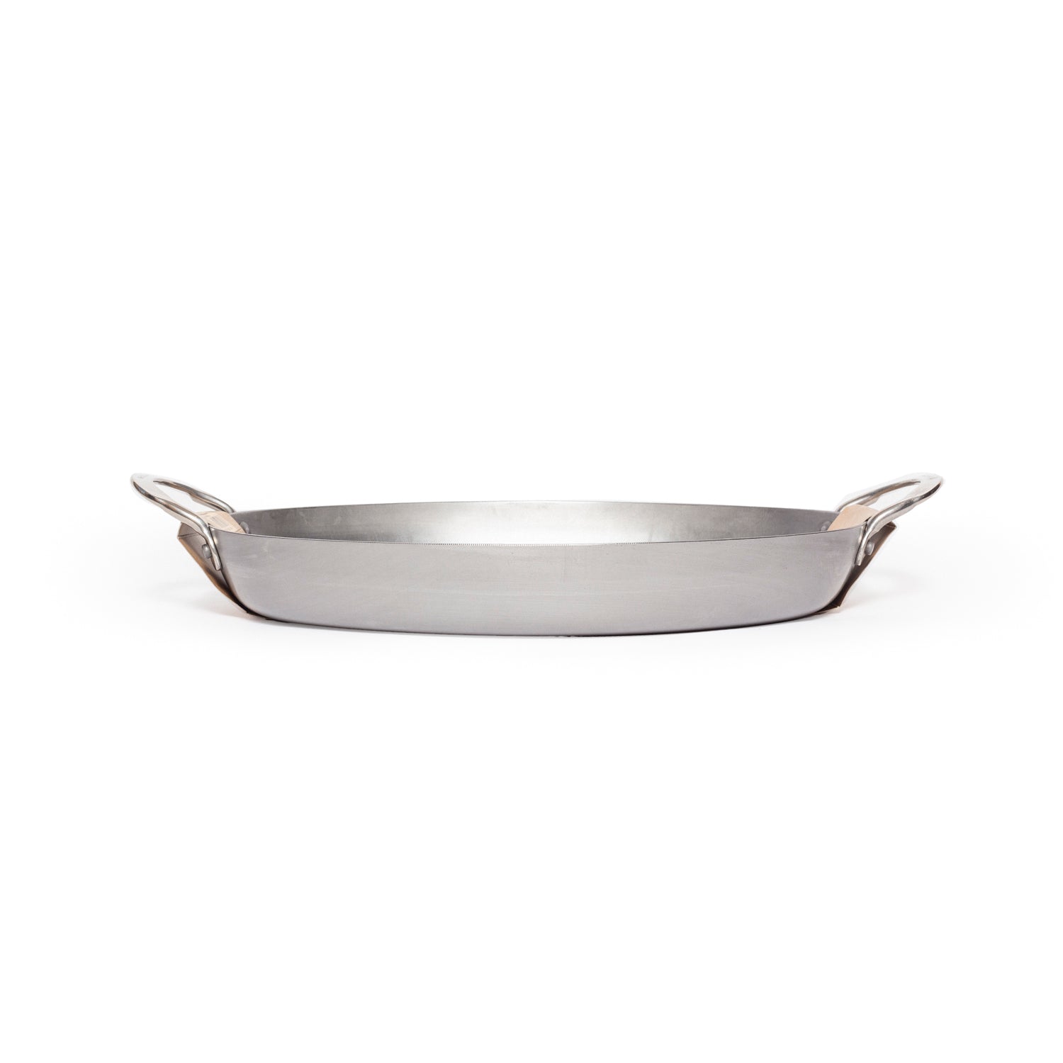 de buyer Mineral B Carbon Steel Oval Roasting Pan