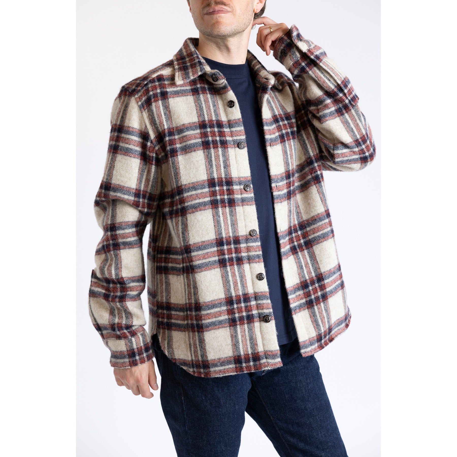 Peregrine Wool Overshirt Oakham