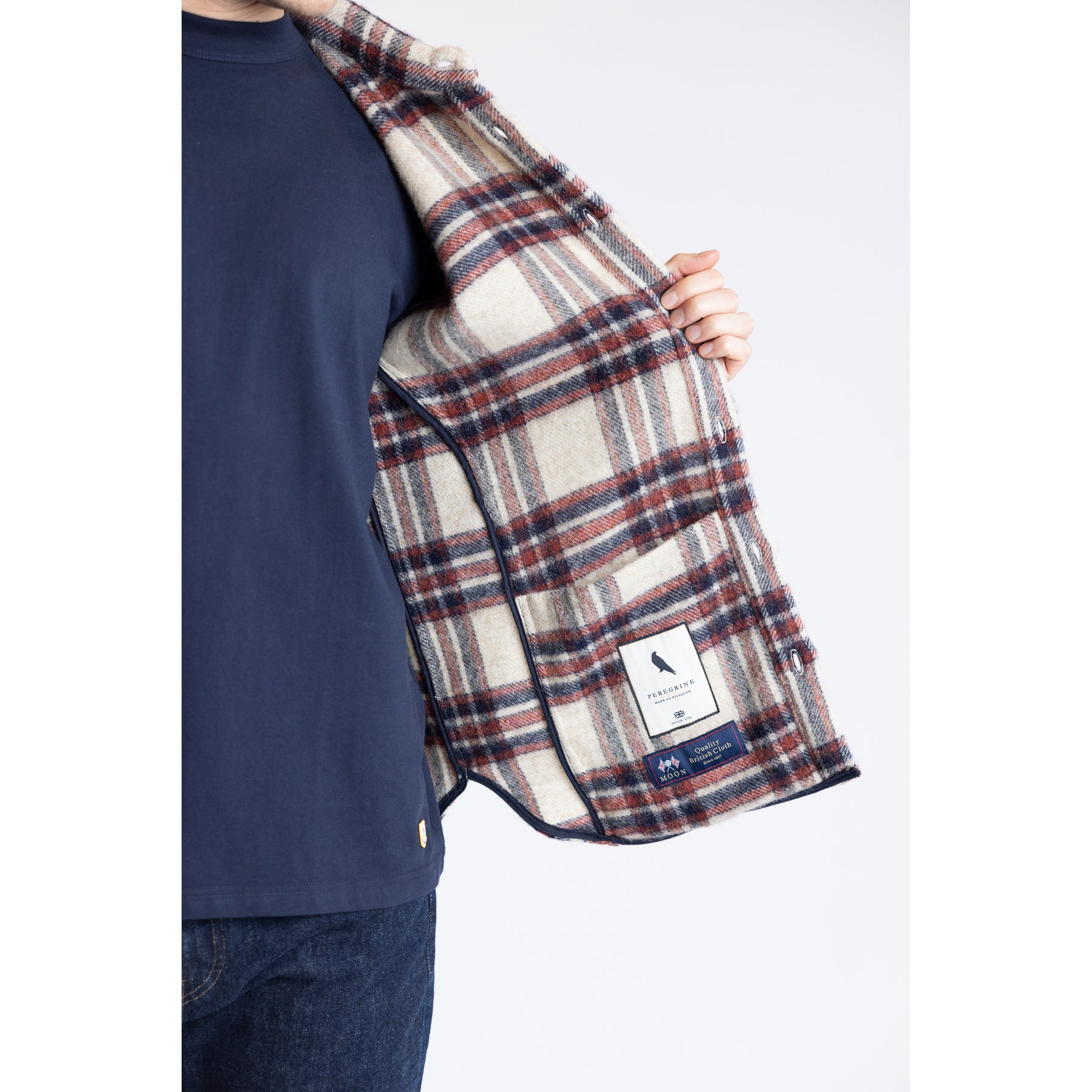 Peregrine Wool Overshirt Oakham