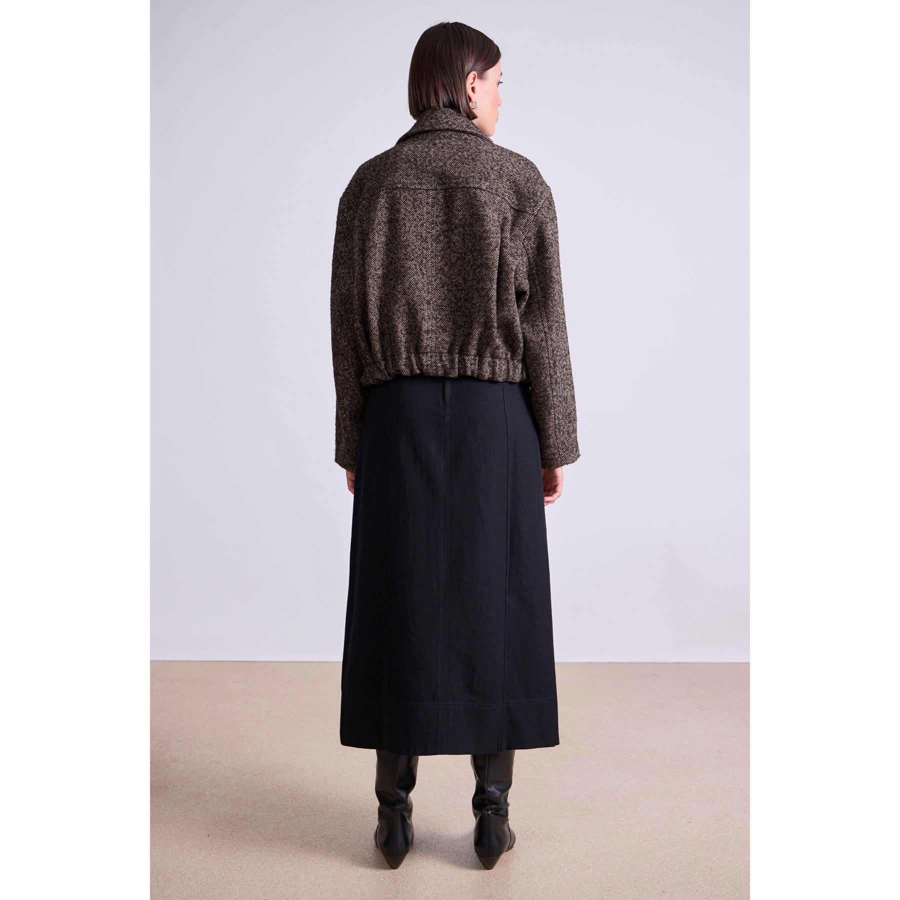 Apiece Apart Cropped Back Jacket