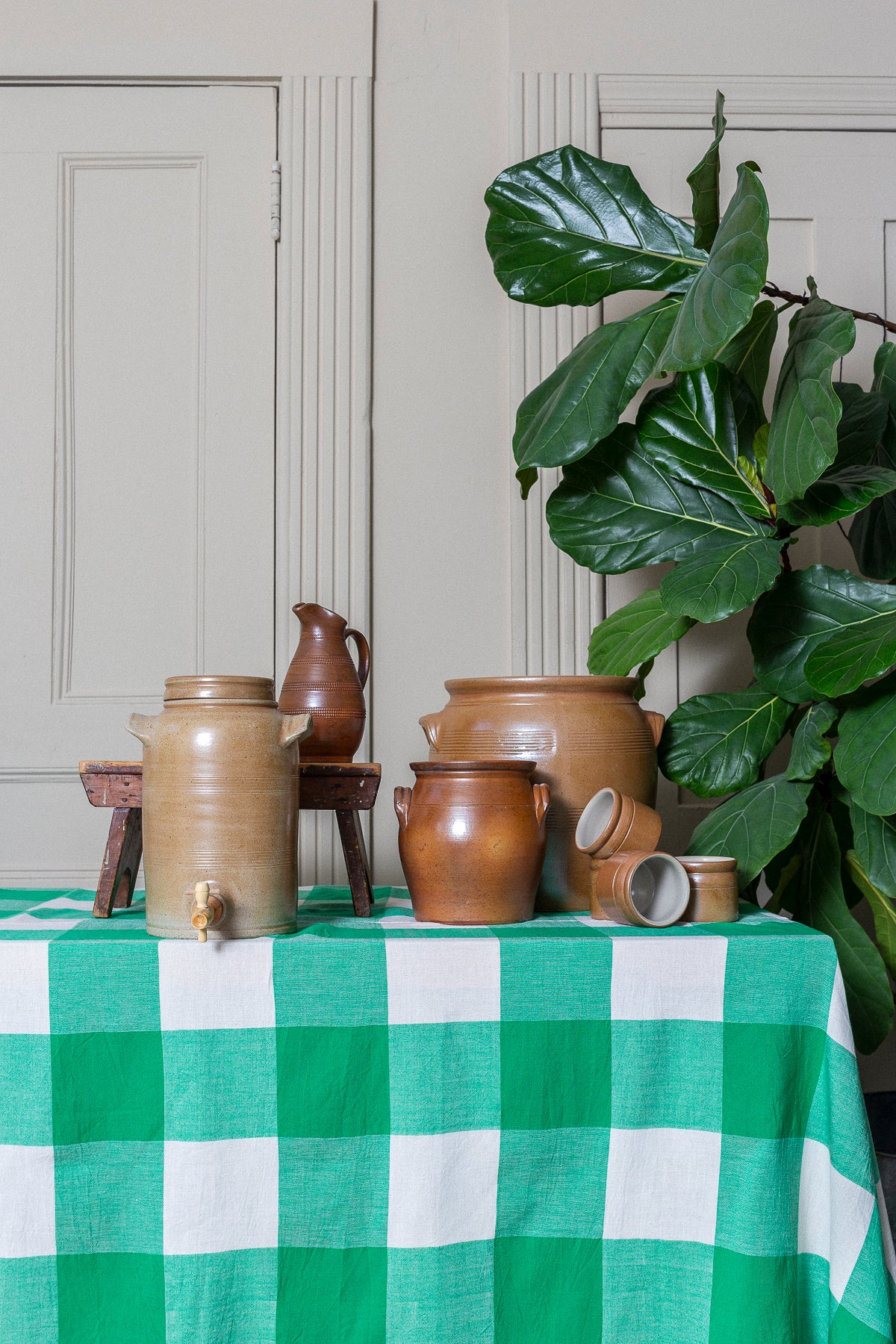 Poterie Renault Extra großer Fasstopf 