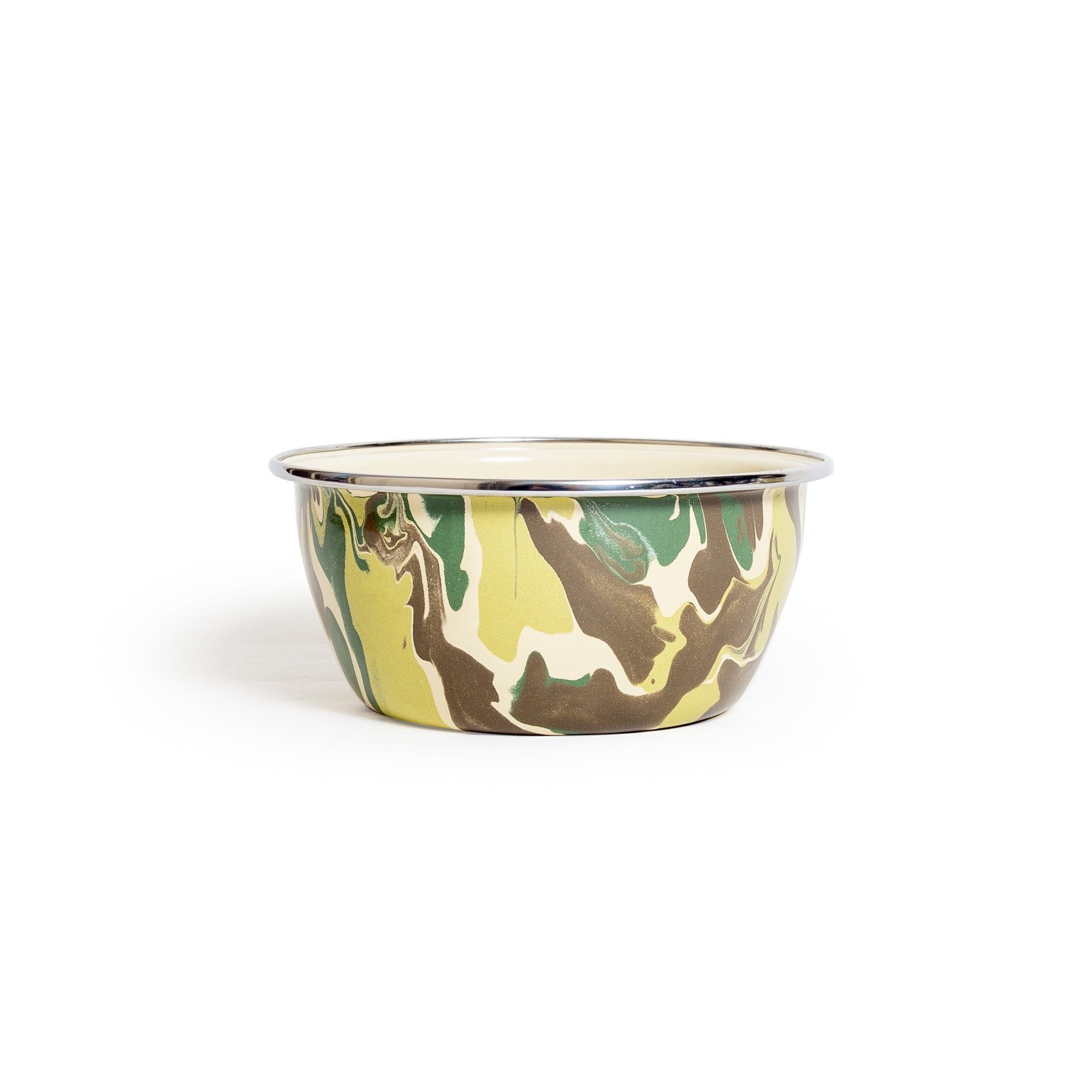 Enamel Camouflage Bowl