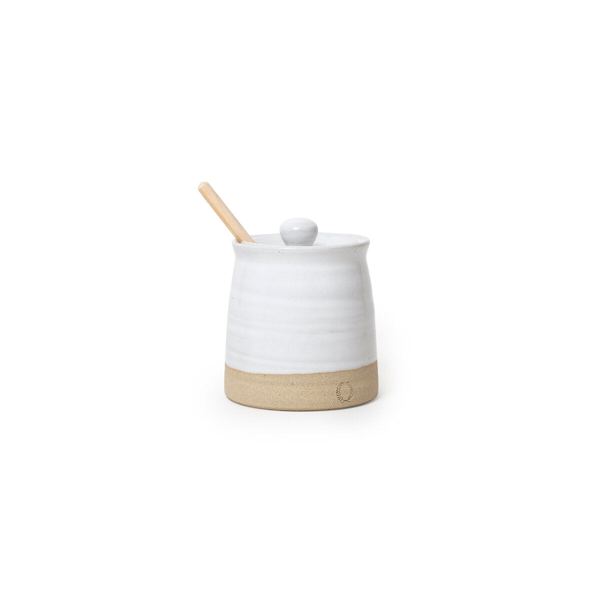 Farmhouse Pottery Honey Pot with Dipper
