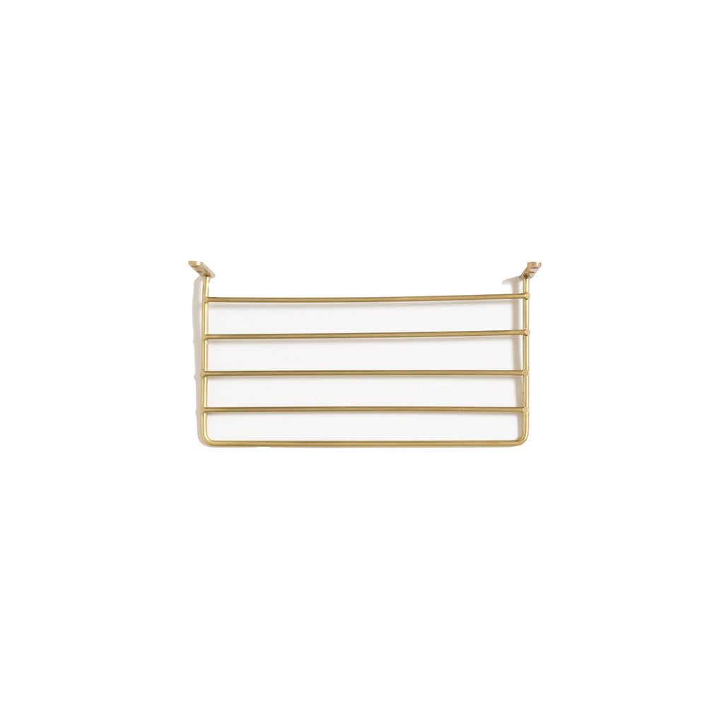 Fog Linen Brass Wire Shelf