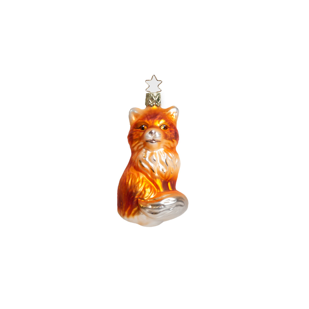 Furry Fox Ornament