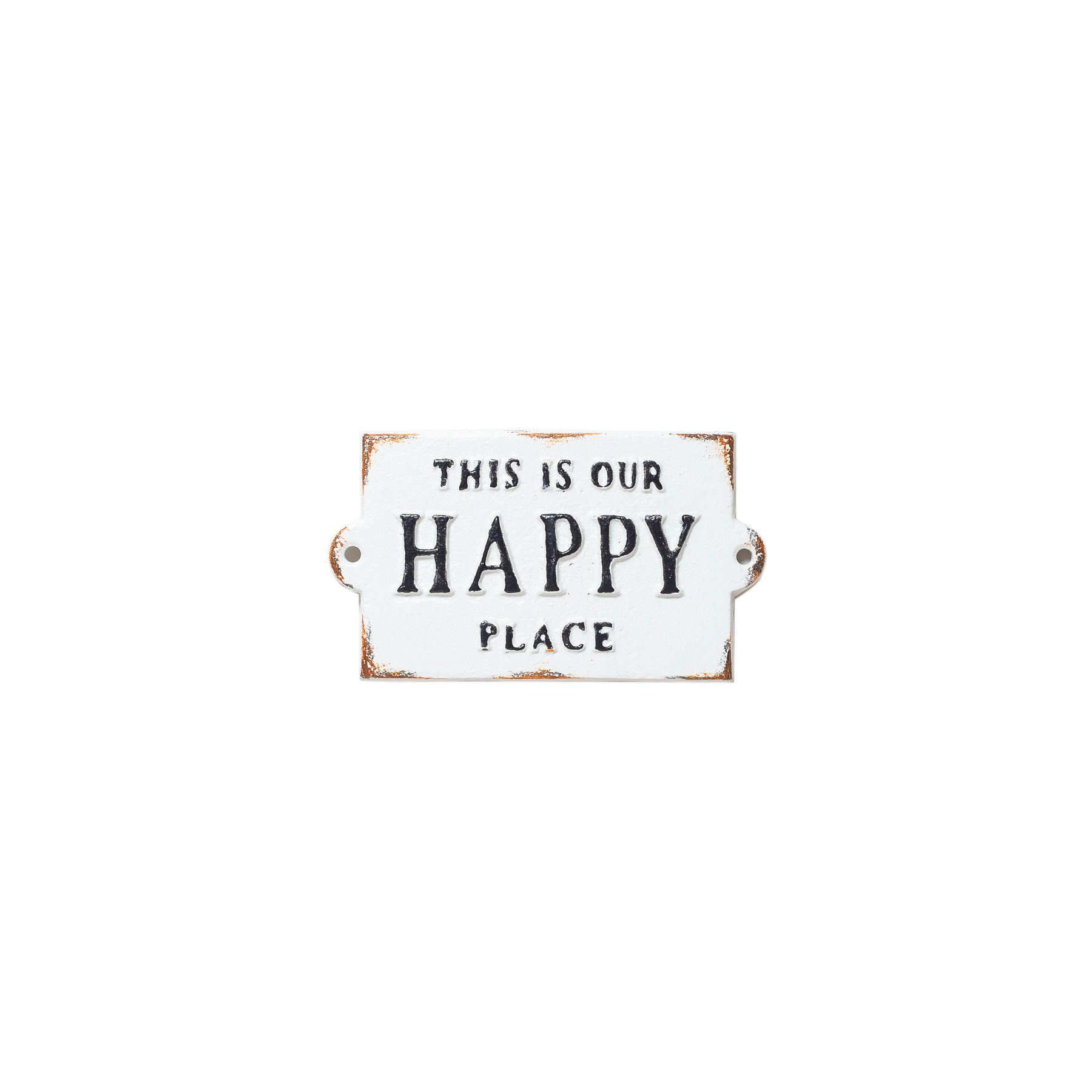 Happy Place-Schild