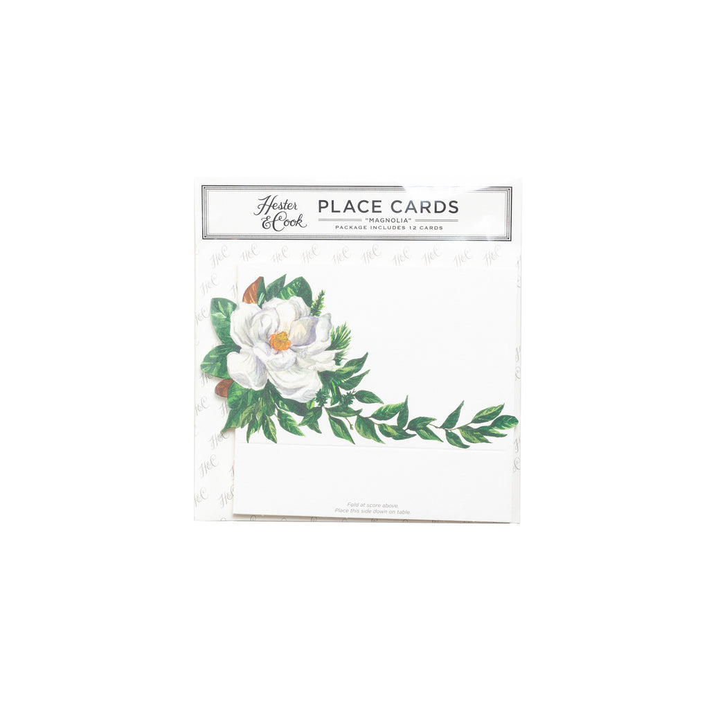 Hester and Cook Magnolia Placecard Pack