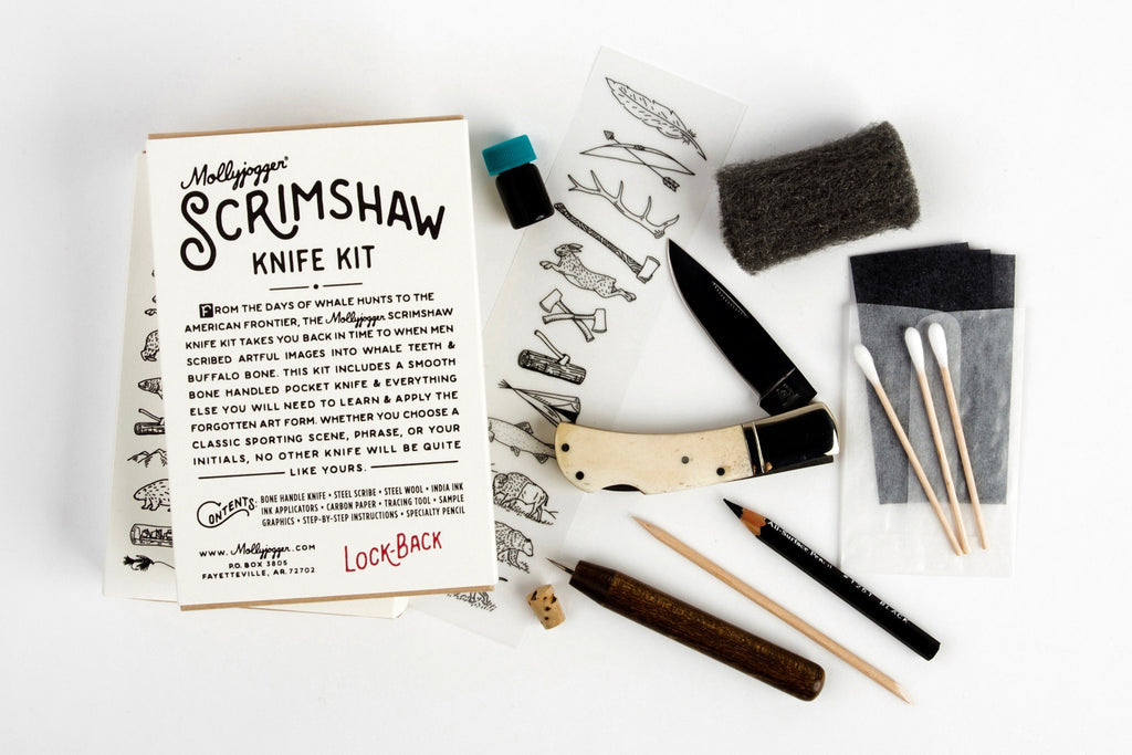 Kit de couteaux Scrimshaw
