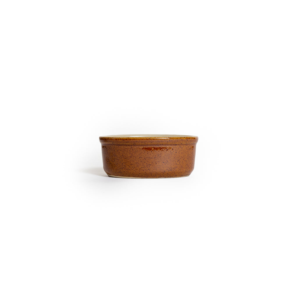 Poterie Renault Small Oval Brown Baking Dish