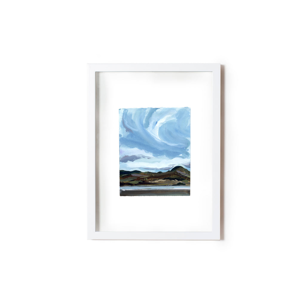 Ashokan Reservoir View by Steven Weinberg, framed