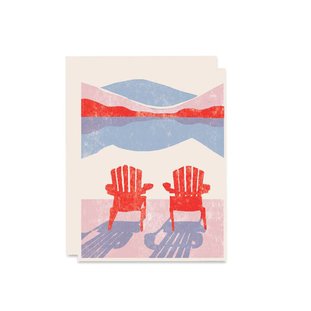 Heartell Press Adirondack Chair Card