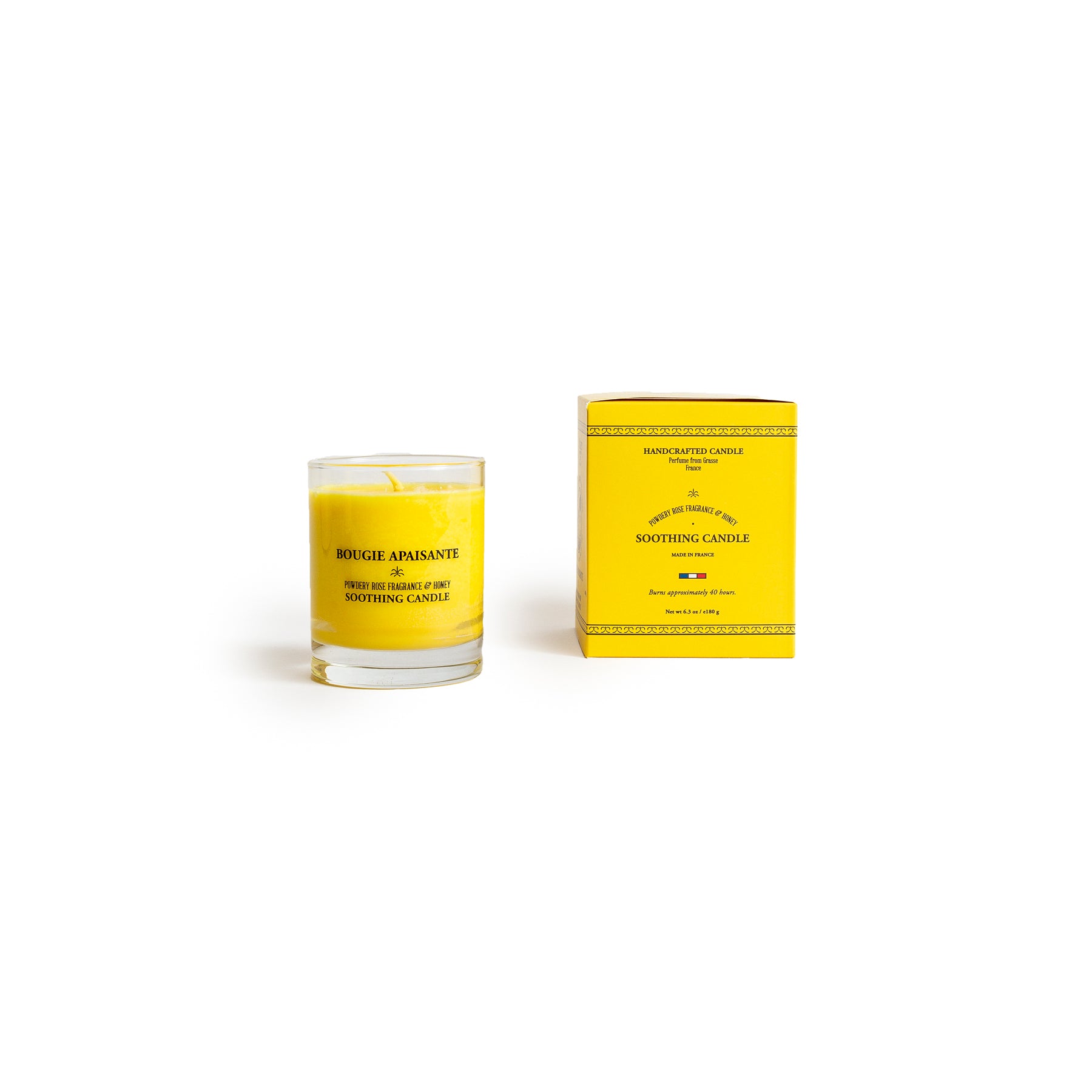 Feret Rose and Honey Candle