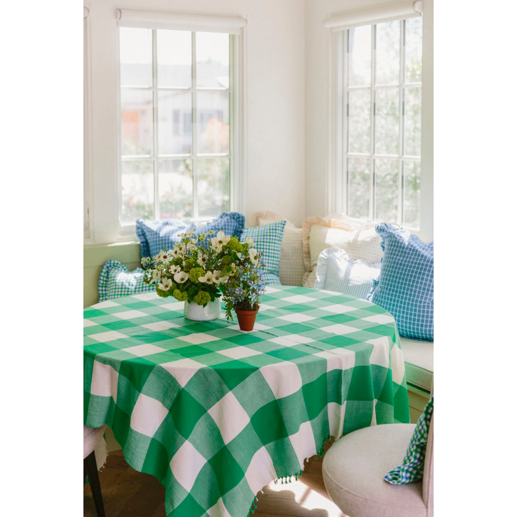 Heather Taylor Emerald Large Tablecloth
