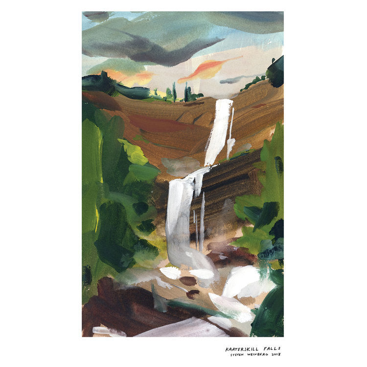 Kaaterskill Falls by Steven Weinberg Giant Print
