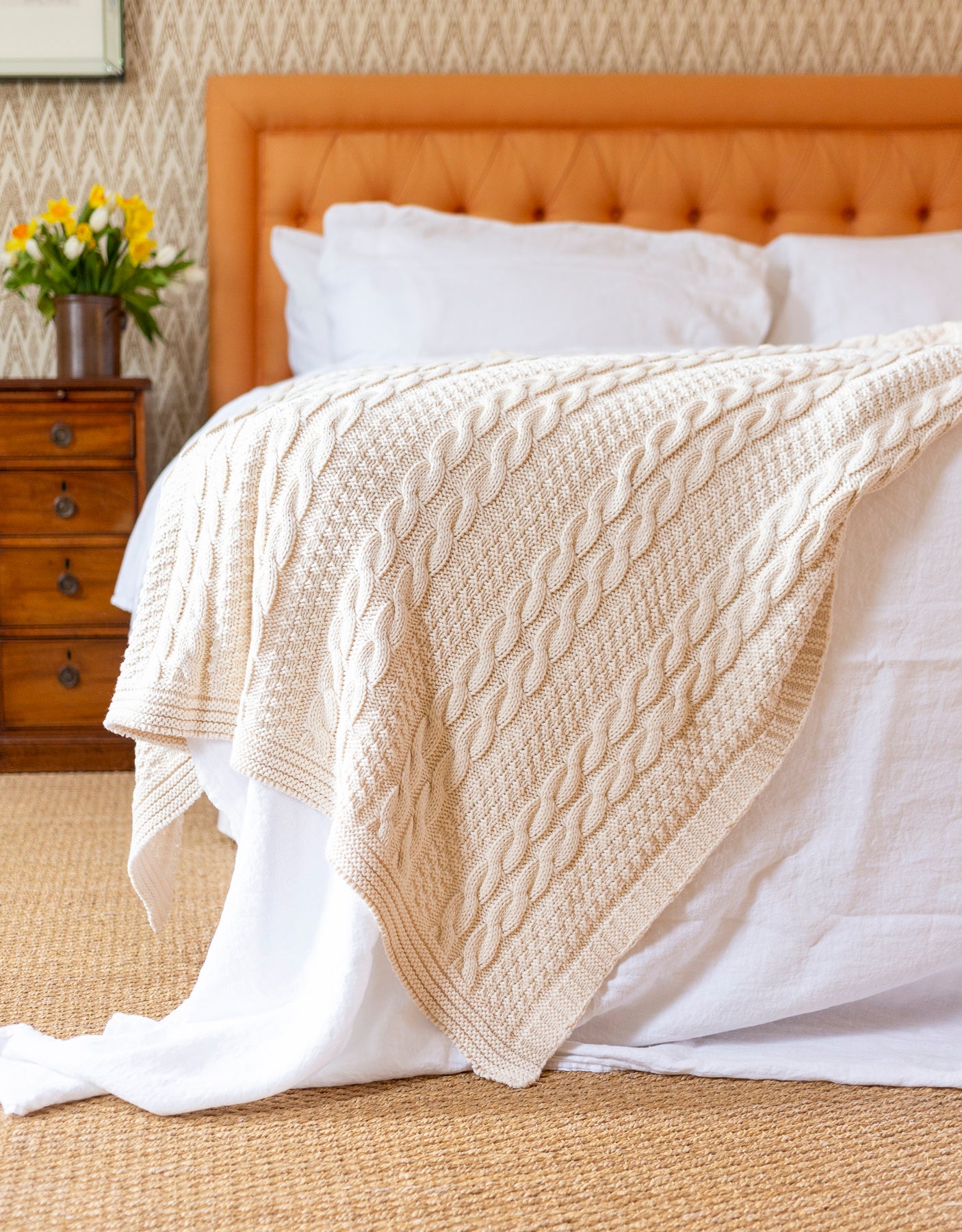 100% Cotton sale Blanket/Throw - New