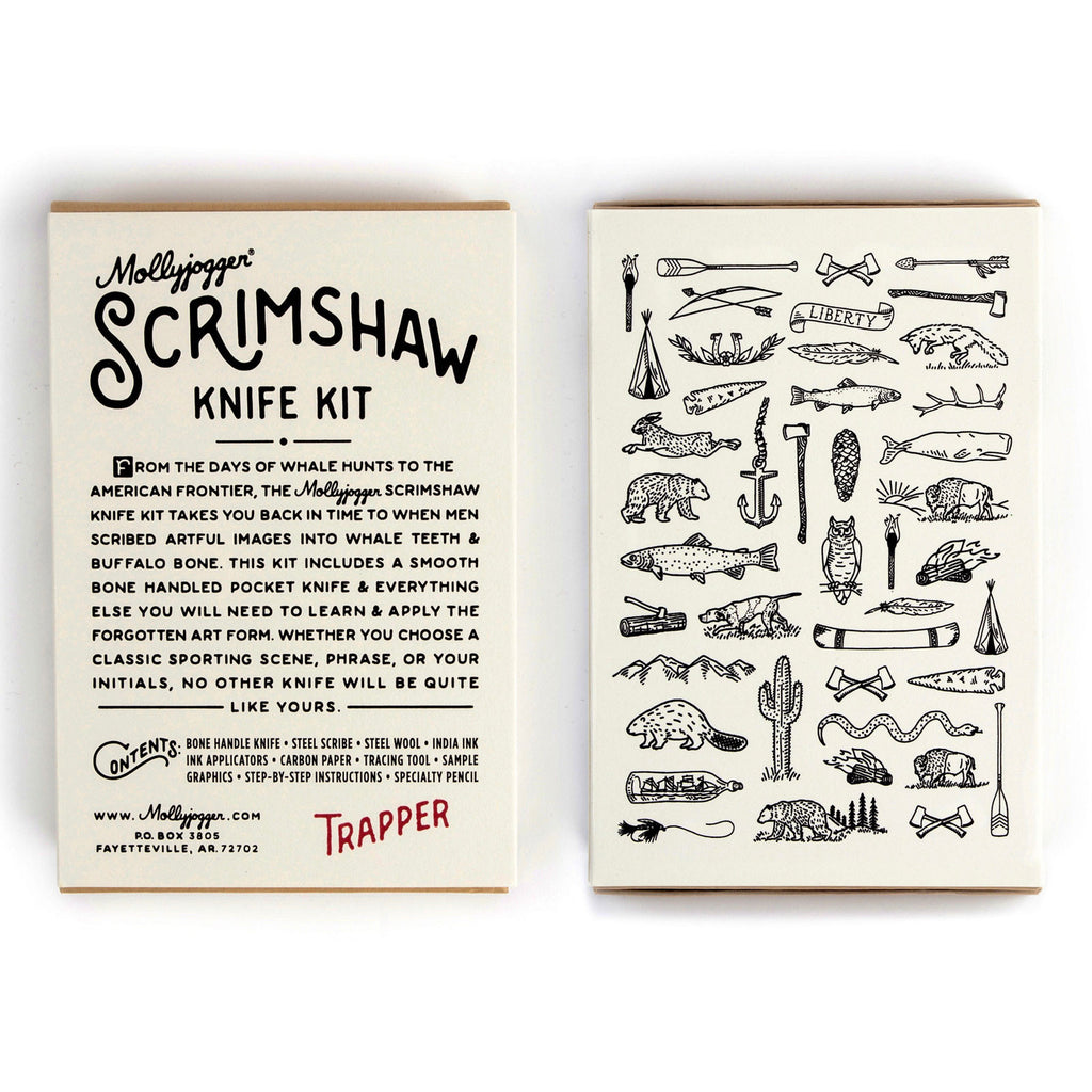 Scrimshaw-Messer-Set